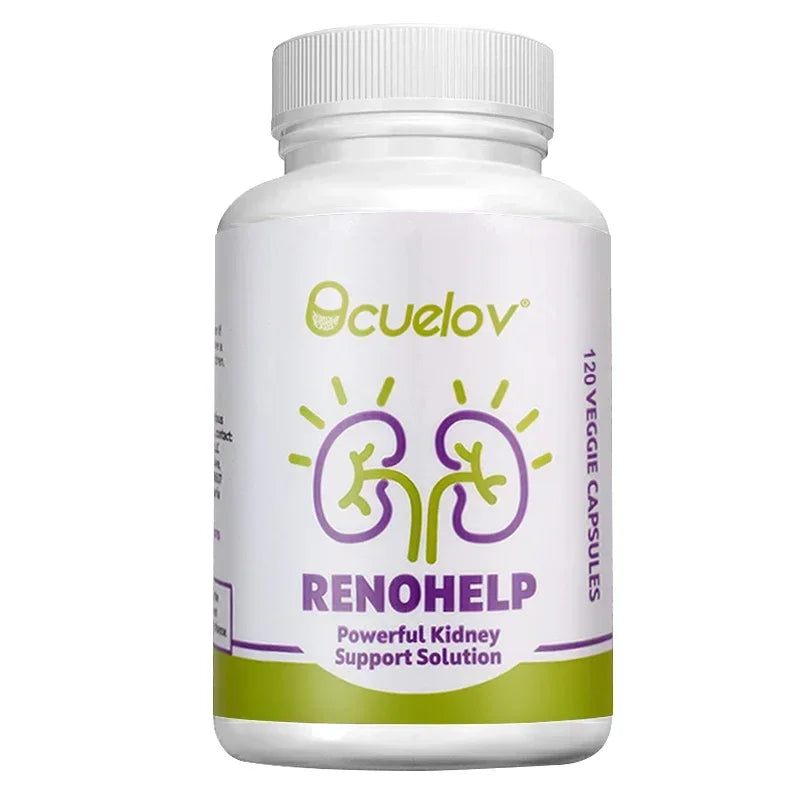 Natural Kidney Support Supplement - Supports Kidney Health and Cleanse Repairs Damage & Normal Function,120 Capsules