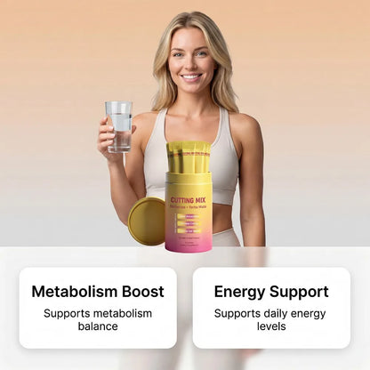Berberine Yerba Mate Supplement Supports Daily Balance with Inulin Fiber, B6 B12, Strawberry Acai Powder Sticks 30 Count